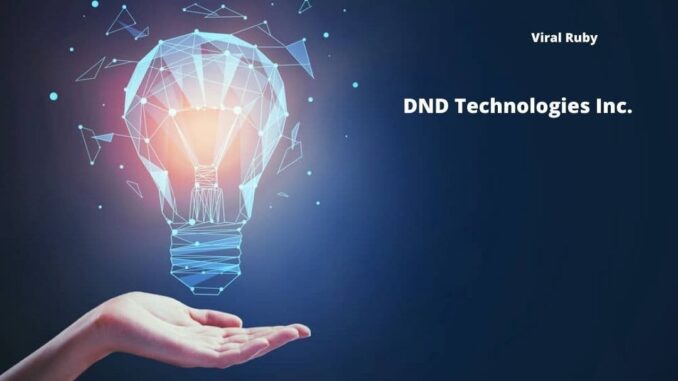 DND Technologies Inc. Best Holding Company 2022