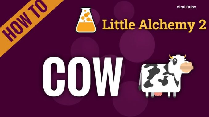 How to Make Cow in Little Alchemy 1 Step by Step?