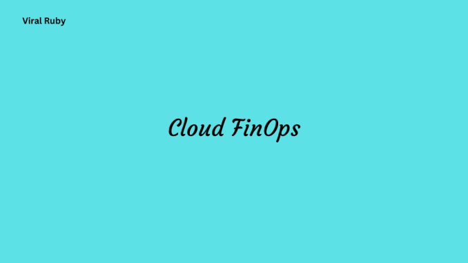Cloud FinOps Principles Strategies Tools and Challenges
