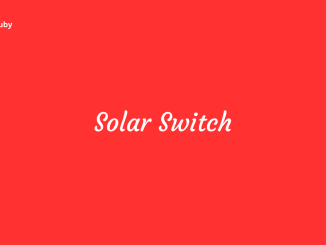 Solar Switch Installing Integration Monitoring and Controlling Solar Switches Remotely