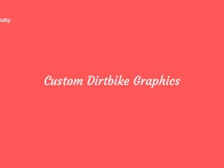 Custom Dirtbike Graphics Materials Installing and Maintaining