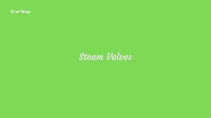 Steam Valves Troubleshooting Installation and Maintenance