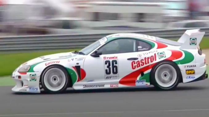 Castrol TDM Toyota Supra GT Engine